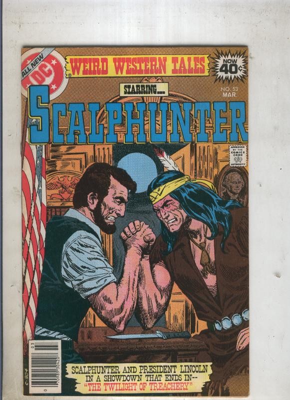 Weird Western Tales SCALPHUNTER numero 53