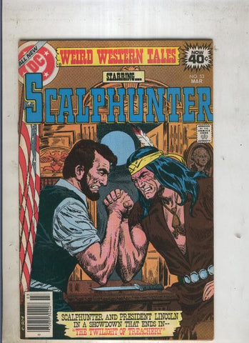 Weird Western Tales SCALPHUNTER numero 53