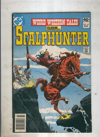Weird Western Tales SCALPHUNTER numero 65