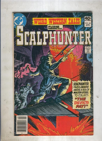Weird Western Tales SCALPHUNTER numero 66