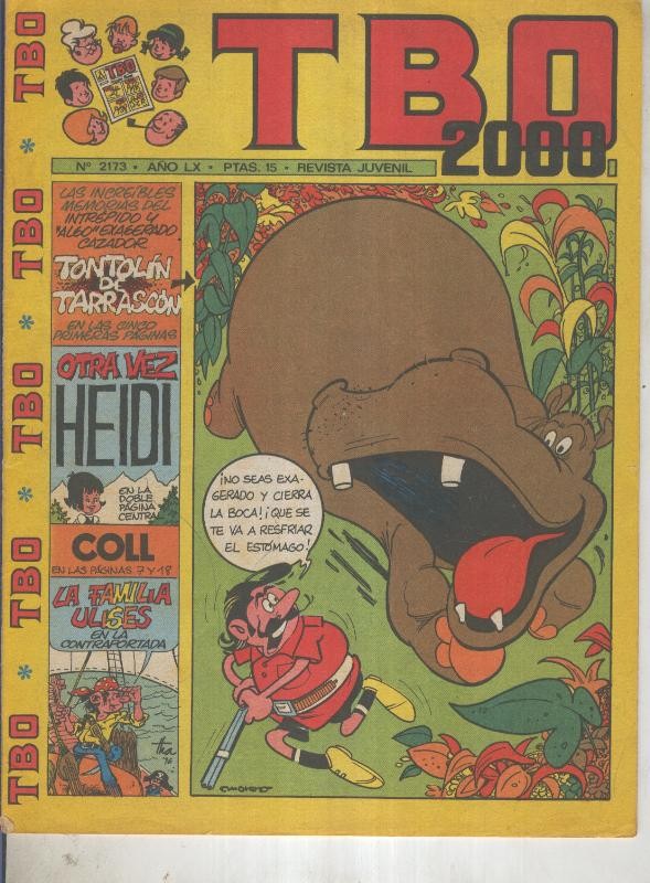 TBO 2000 numero 2173 (numerado 2 en trasera)