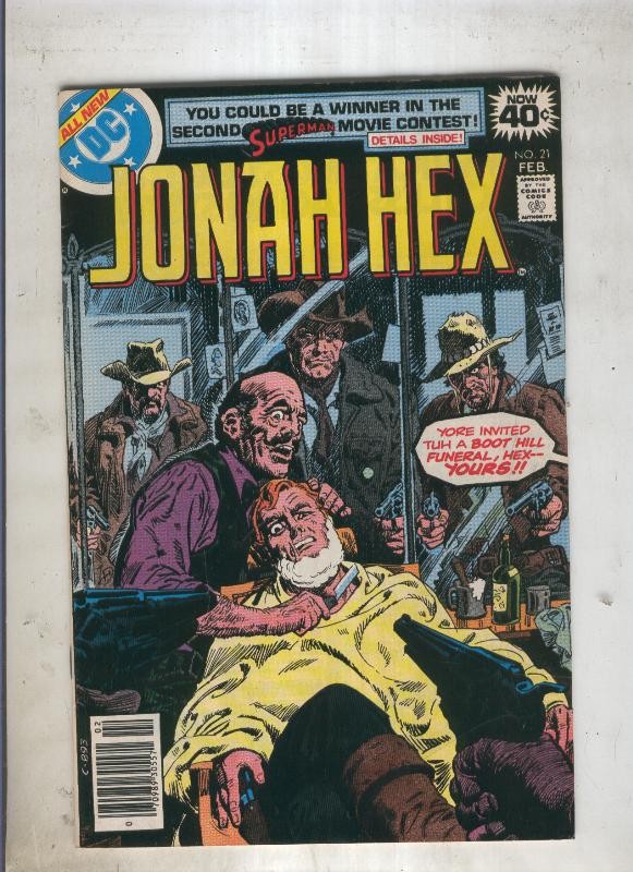 Jonah Hex 1977 Numero 21