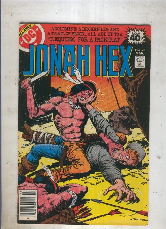 Jonah Hex 1977 Numero 22