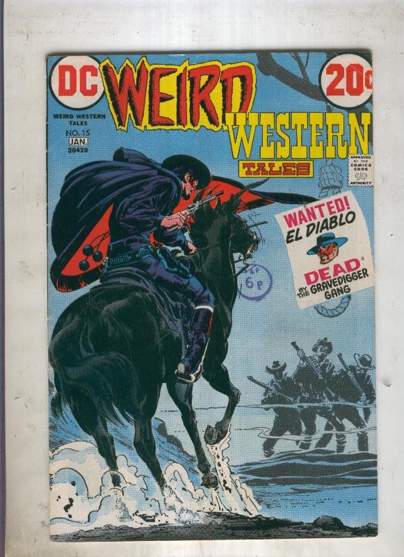 WEIRD WESTERN TALES 1971 Numero 15