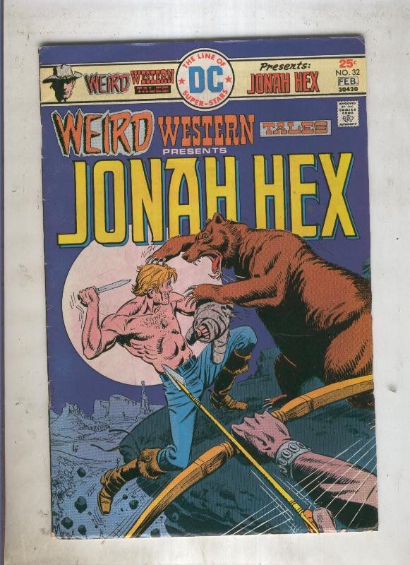 WEIRD WESTERN TALES 1971 Numero 32