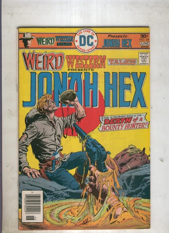 WEIRD WESTERN TALES 1971 Numero 34