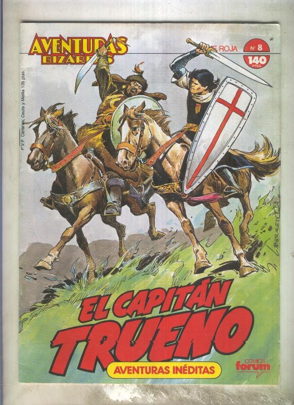 Planeta: Aventuras Bizarras: El Capitan Trueno numero 08