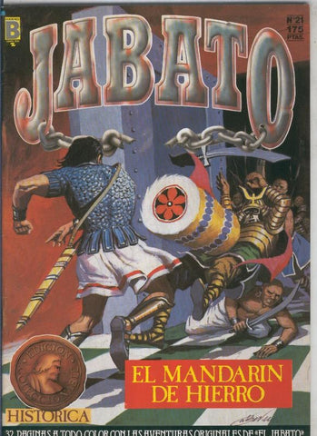 Jabato color primera edicion numero 021:El mandarin de hierro