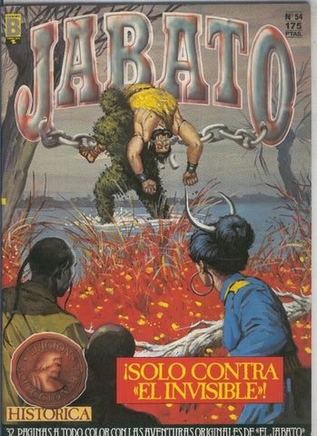 Jabato color primera edicion numero 054:Solo contra el invisible
