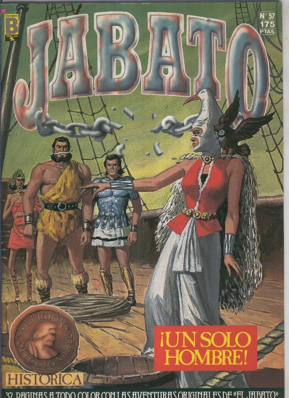 Jabato color primera edicion numero 057:Un solo hombre