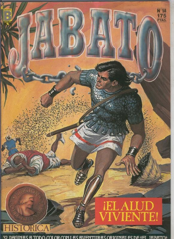 Jabato color primera edicion numero 058:El alud viviente