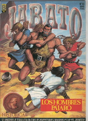 Jabato color primera edicion numero 083:Los hombres pajaro