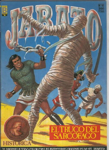 Jabato color primera edicion numero 092:El truco del sarcofago