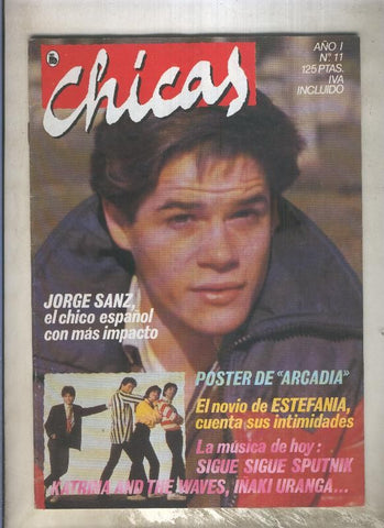 Chicas numero 11 (poster central de Arcadia)