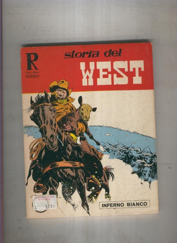 Storia del West numero 161: Inferno Bianco