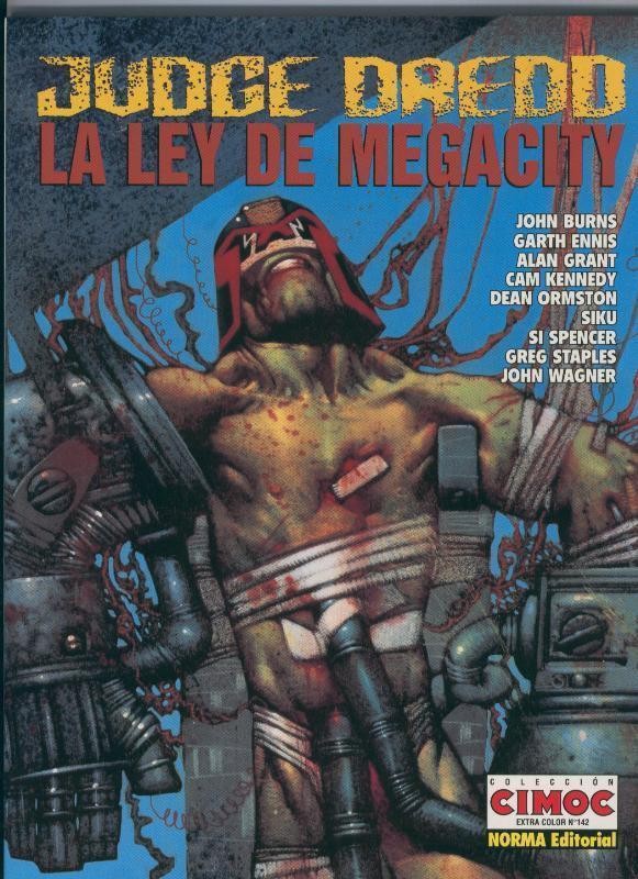 Cimoc Extra Color numero 142: Judge Dredd: La ley de Megacity