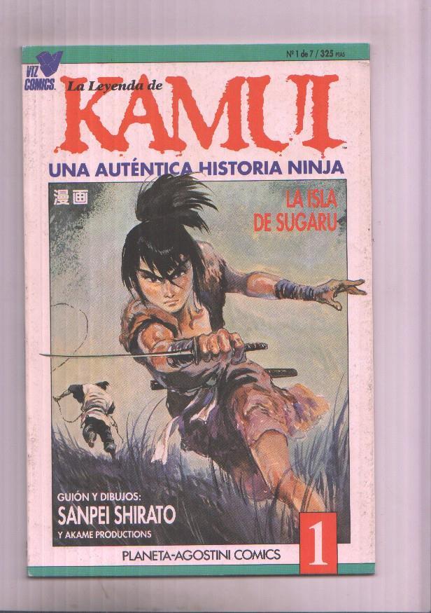 La leyenda de Kamui una autentica historia Ninja numero 1 : La isla de Sugaru 