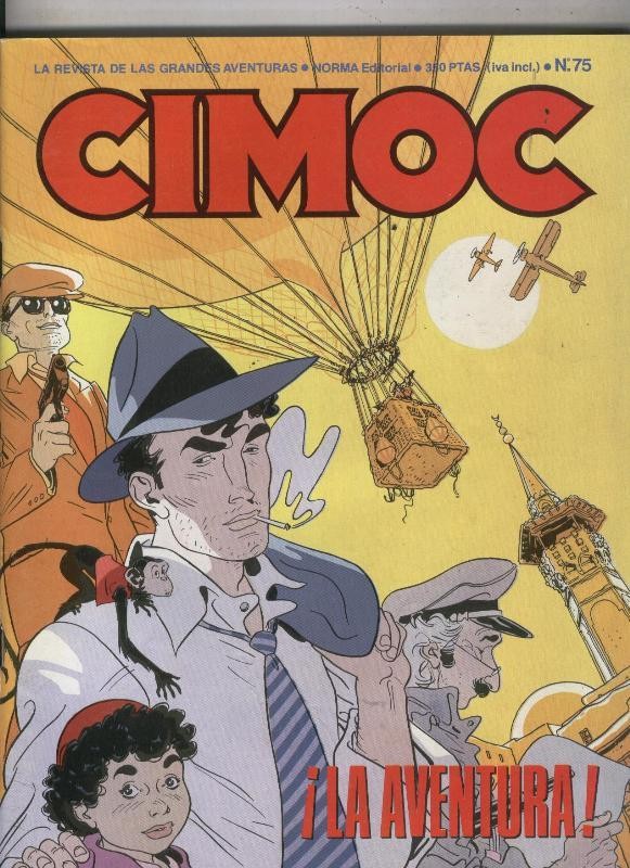 Cimoc revista numero 075: Morgan: el zombi (Antonio Segura y Jose Ortiz), conserva el catalogo editorial de 1987