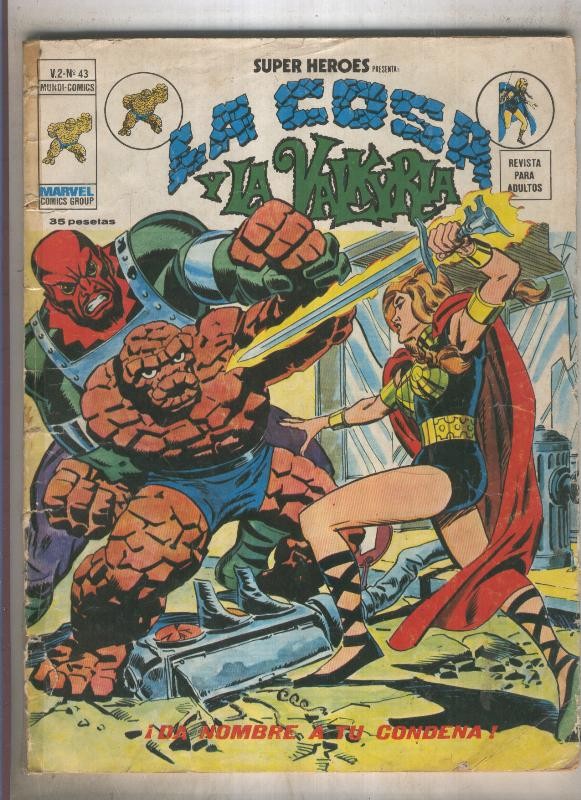 SUPER HEROES numero 043: LA COSA