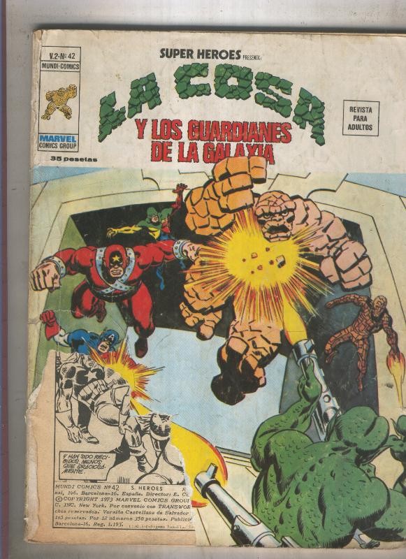 SUPER HEROES numero 042: LA COSA