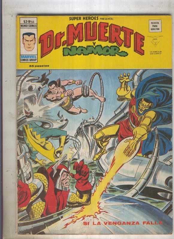 SUPER HEROES numero 066: DR MUERTE (1contraportada)