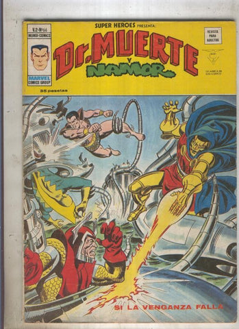 SUPER HEROES numero 066: DR MUERTE (1contraportada)