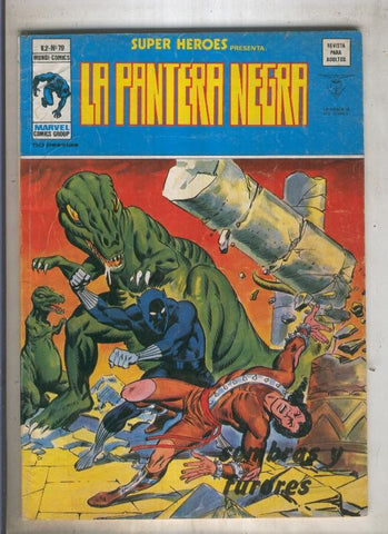 SUPER HEROES numero 079: LA PANTERA NEGRA 