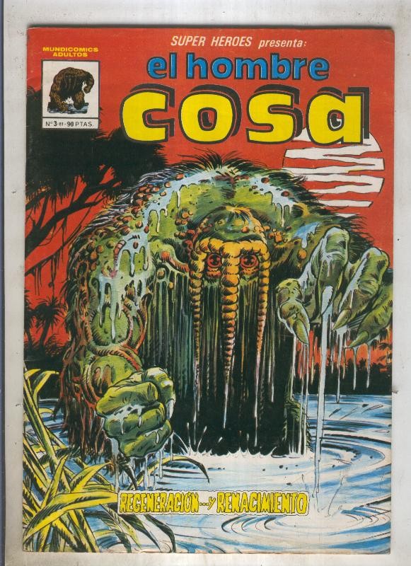 SUPER HEROES numero 003: EL HOMBRE COSA (4contraportada)