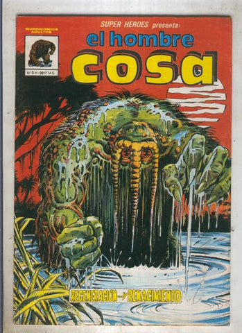 SUPER HEROES numero 003: EL HOMBRE COSA (4contraportada)