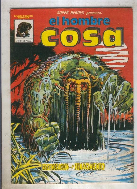 SUPER HEROES numero 003: EL HOMBRE COSA (3contraportada)