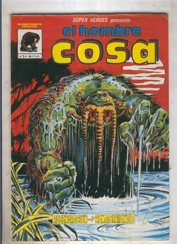 SUPER HEROES numero 003: EL HOMBRE COSA (2contraportada)