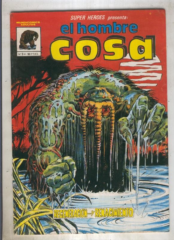 SUPER HEROES numero 003: EL HOMBRE COSA (1contraportada)