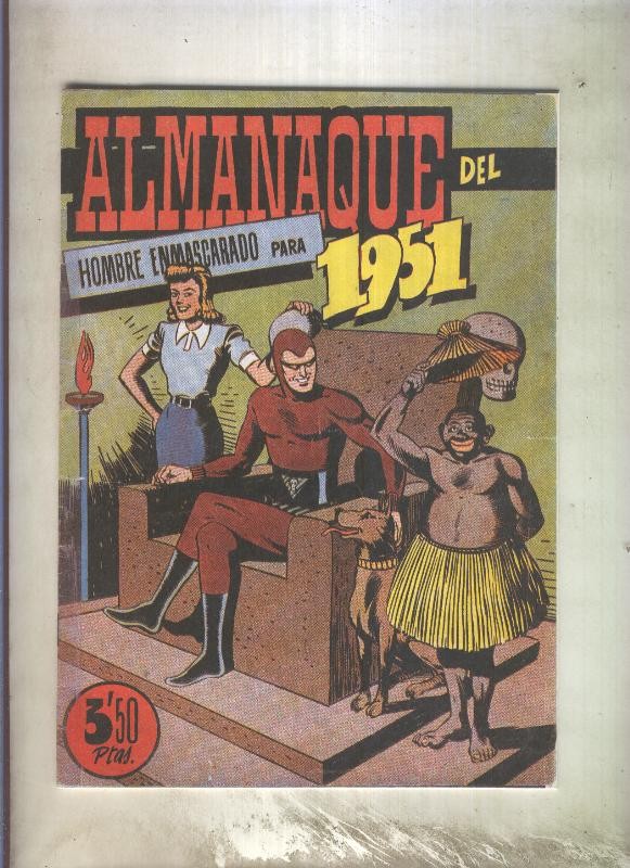 Almanaque Facsimil: El Hombre Enmascarado para 1951