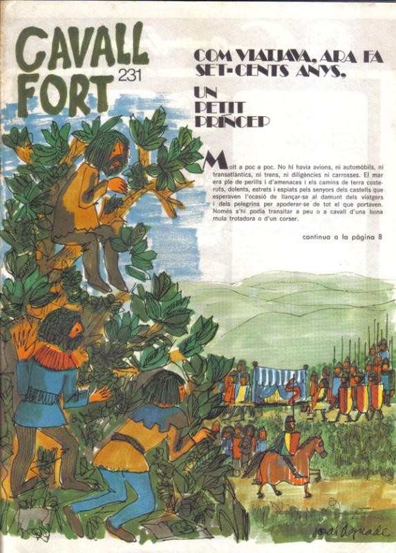 Revista Cavall Fort numero 231: Ha mort de Jordi Elias