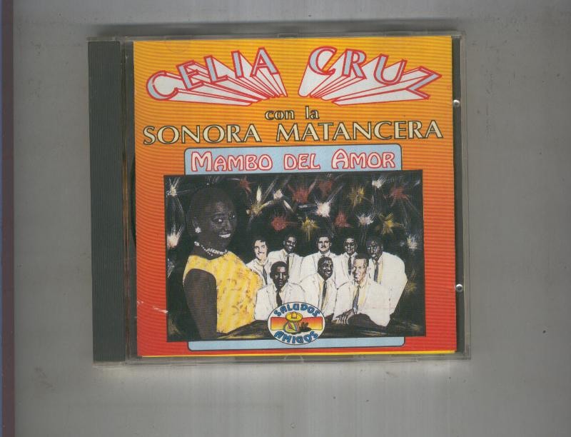 CD musica: CELIA CRUZ Mambio del amor