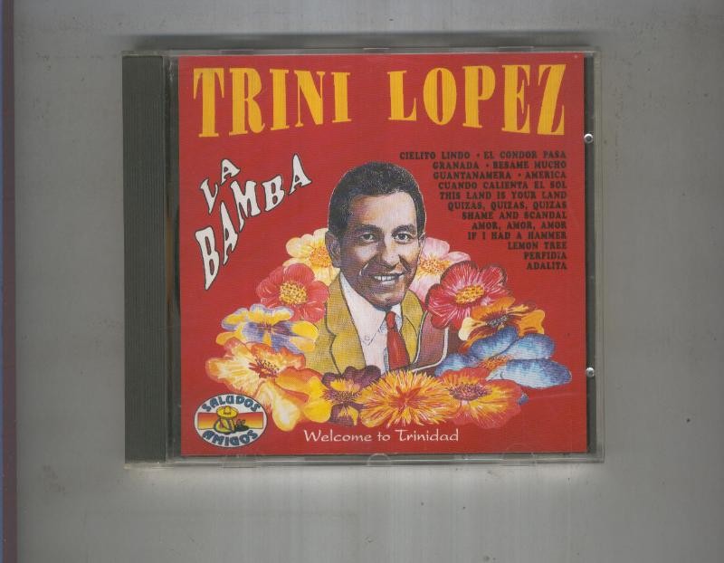 CD musica: TRINI LOPEZ La bamba