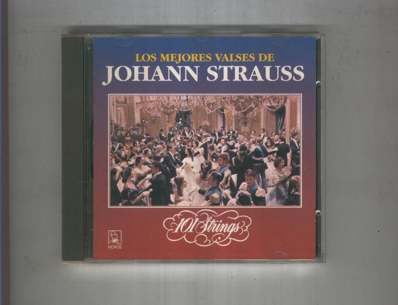 CD musica: Los mejores valses de JOHANN STRAUSS