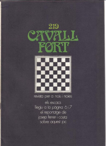 Cavall Fort numero 219