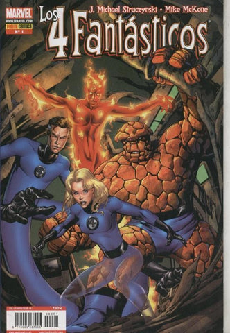 Los 4 Fantasticos mensual numero 01