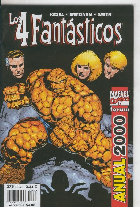 Los 4 Fantasticos: anual 2000: en las mejores familias