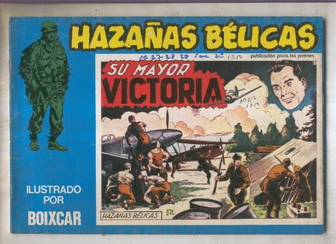 Hazañas belicas Numero 109 (numerado 01 en contraportada)