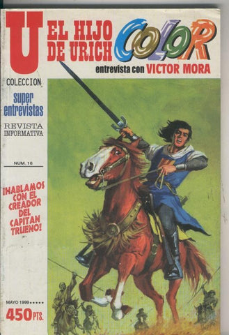 Fanzine: U el hijo de urich numero 16: Victor Mora