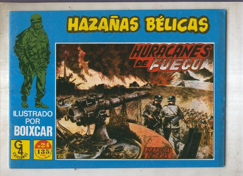 Hazañas belicas numero 24 (numero 01 en contraportada)