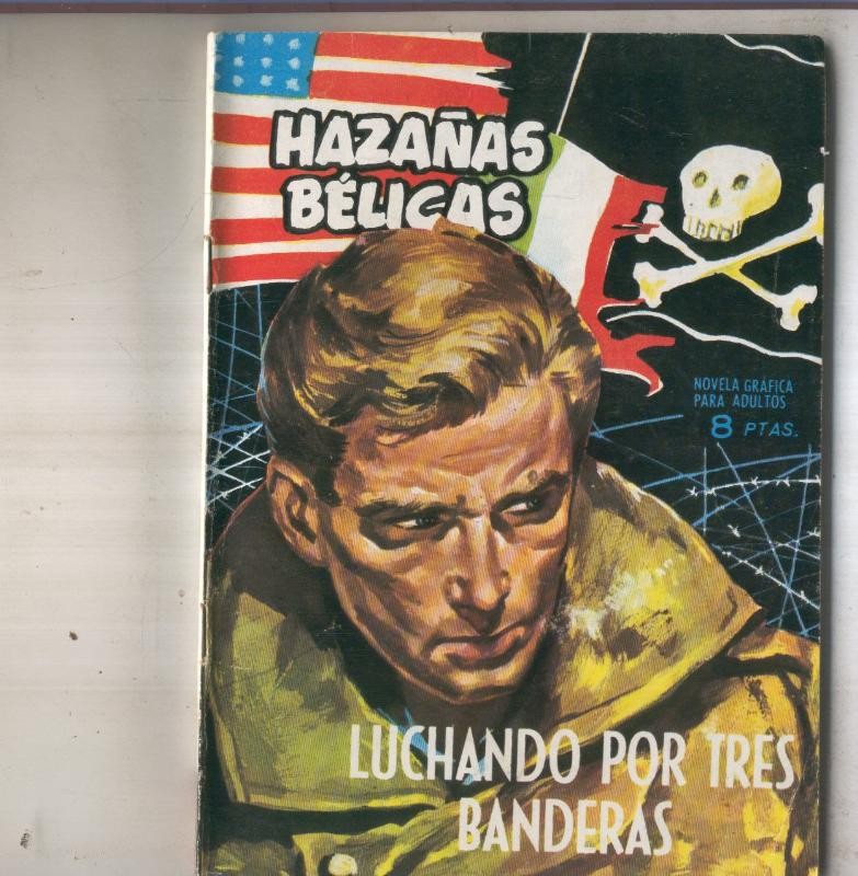 Hazañas Belicas libreta numero 69 Luchando por tres banderas
