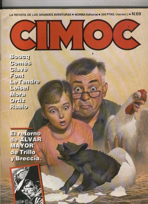 Cimoc revista numero 069: La busqueda del pajaro del tiempo