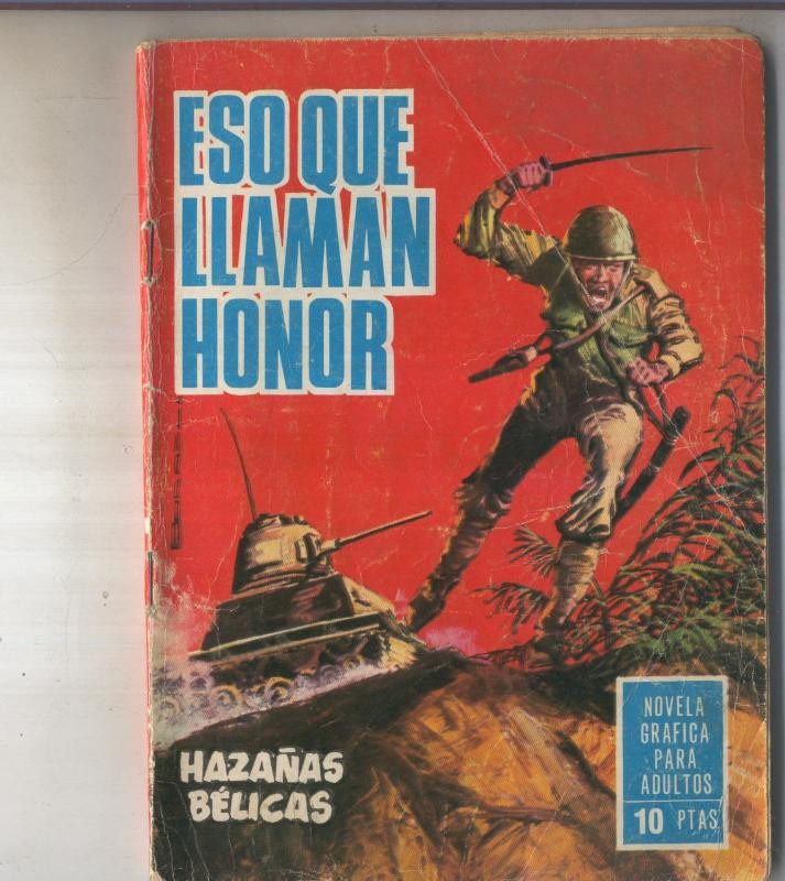 Hazañas Belicas libreta numero 126 (numero 01 en contraportada)