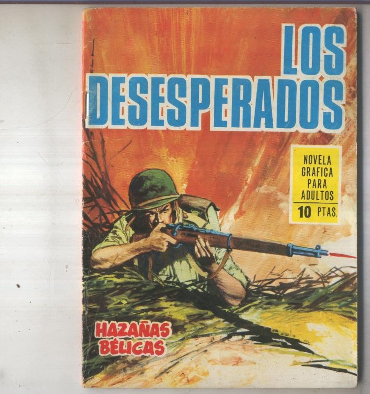 Hazañas Belicas libreta numero 134 Los desesperados