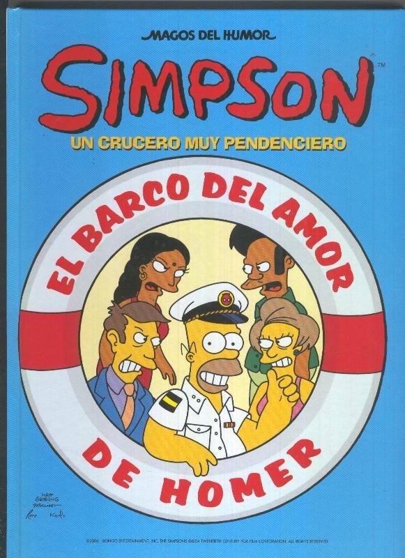Magos del Humor numero 16: Simpson: Un crucero muy pendenciero