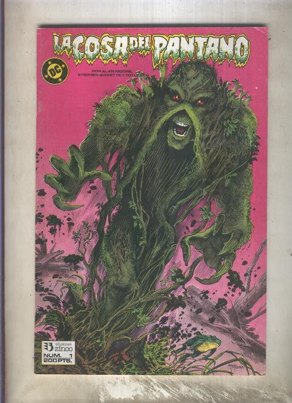 Zinco: La Cosa del Pantano Saga American Ghothic numero 01