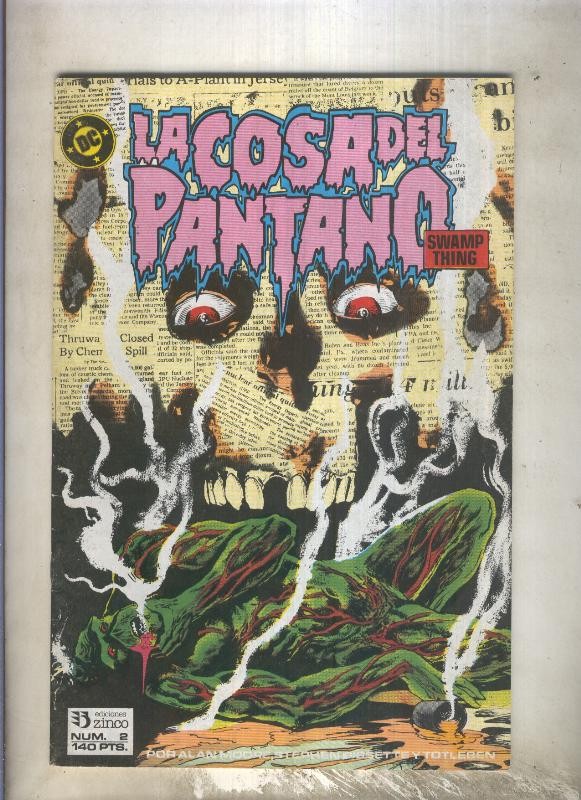 La Cosa del Pantano Saga American Ghothic numero 02